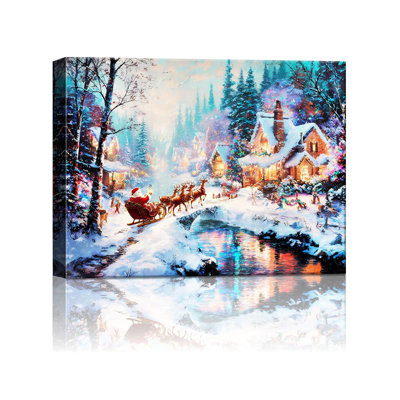1 Piece Wrapped Canvas Wall Art