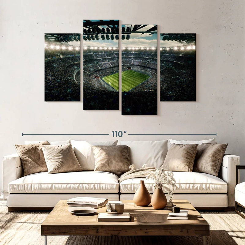 Sireci Full Soccer Arena, 54" H x 84" W