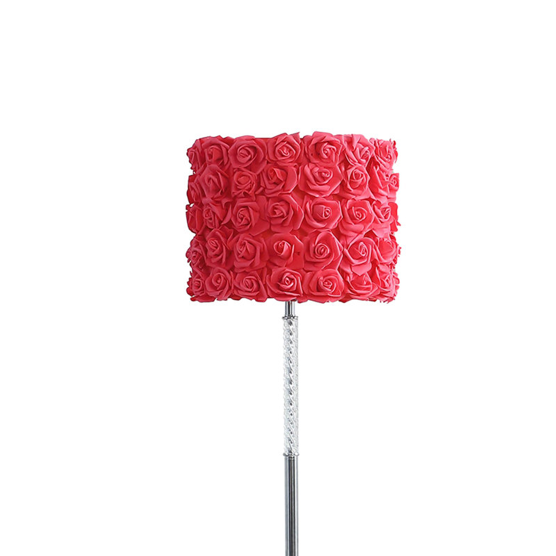 Lampe sur pied 63 ", Rose