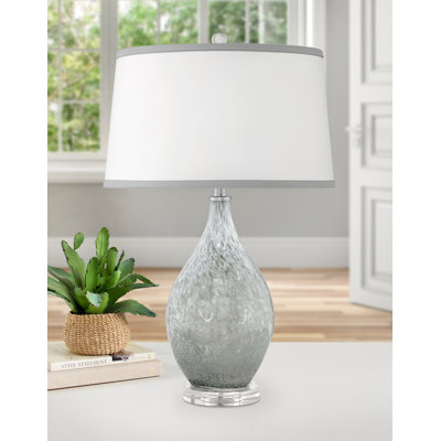 Lampe de table grise 28 "Ravenna