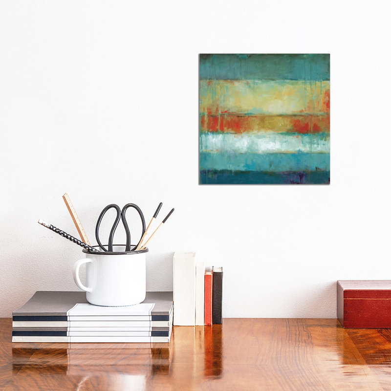 Color Block by Wani Pasion - Gallery-Wrapped Canvas Giclée on Canvas, No Frame, 30.48 cm H x 30.48 cm W