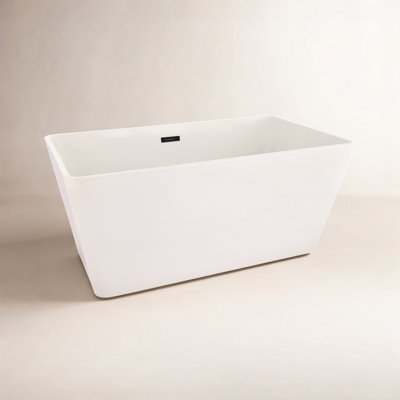 51" Acrylic Freestanding Soaking Bathtub