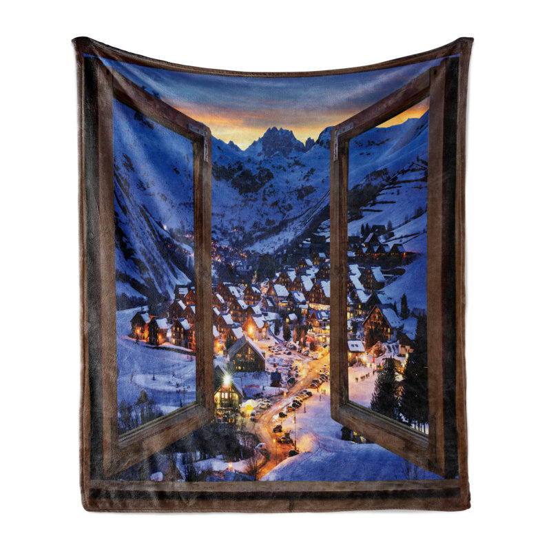 Hand Woven Throw Blanket, 70" x 90"