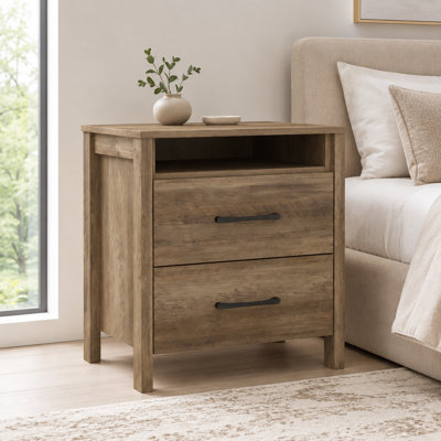  Allysyn 22.7" 2 Drawer Nightstand