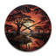Maizley Solid Wood Wall Clock-1483362992