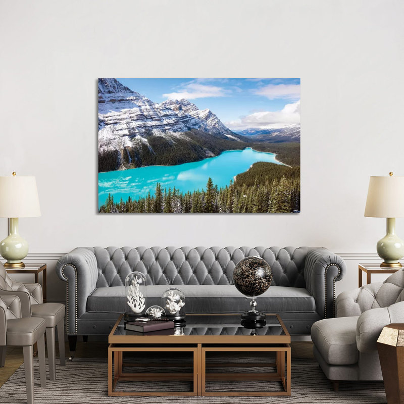 Peyto Lake by Matteo Colombo - Wrapped Canvas Print, 152.5 cm H x 101.5 cm W
