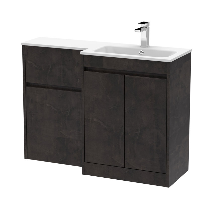 Thersia 1110 mm Bathroom Vanity, Grey