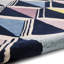Fiona Howard Zig Zag Daniel Hand Tufted Wool Blue/Pink Rug-19491221