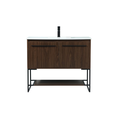 Ensemble de meuble-lavabo simple 40 po Rozell