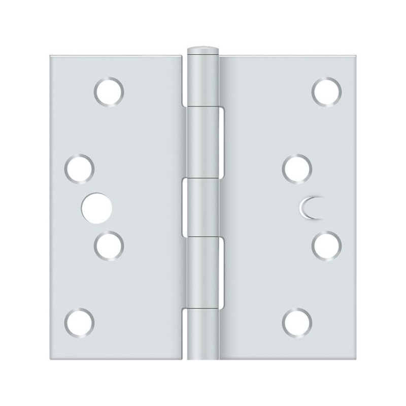Steel Hinge, Prime Coat White
