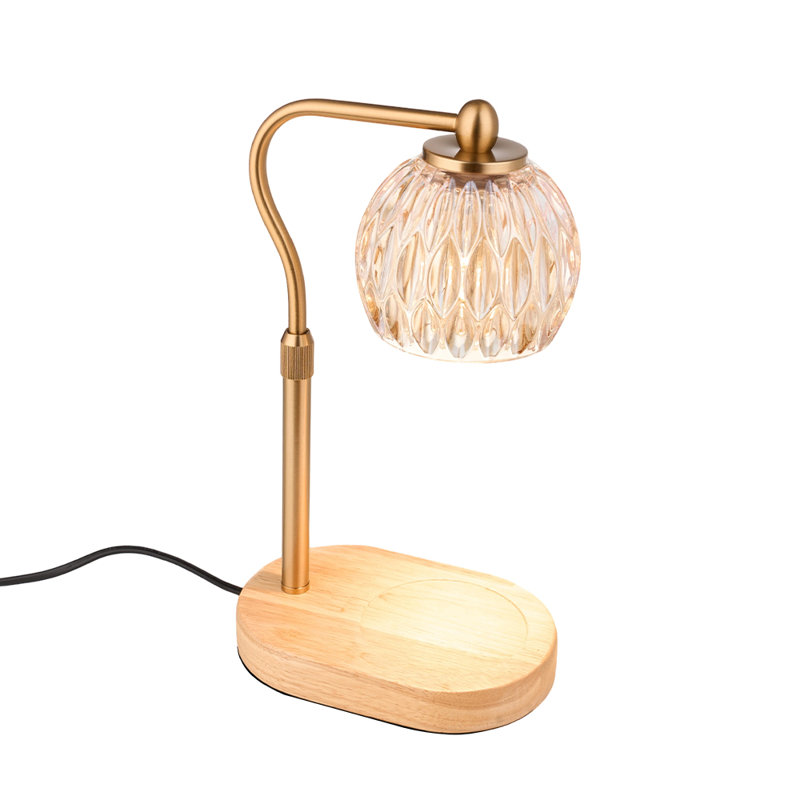 USB Desk, Natural/Gold