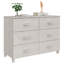 Berning 113cm W 6 - Drawer Chest of Drawers-283977290