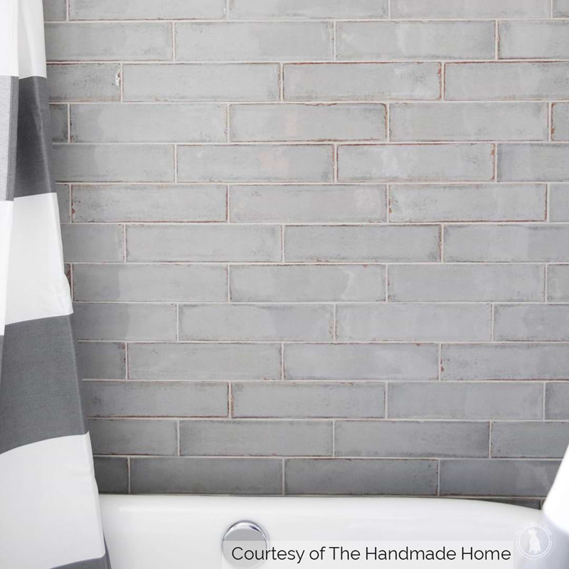 Castle 3x12 Glazed Weathered Finish Ceramic Subway Tile, Hazy Trail