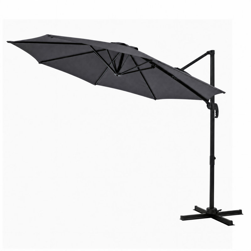 Balcony Parasol, Gray