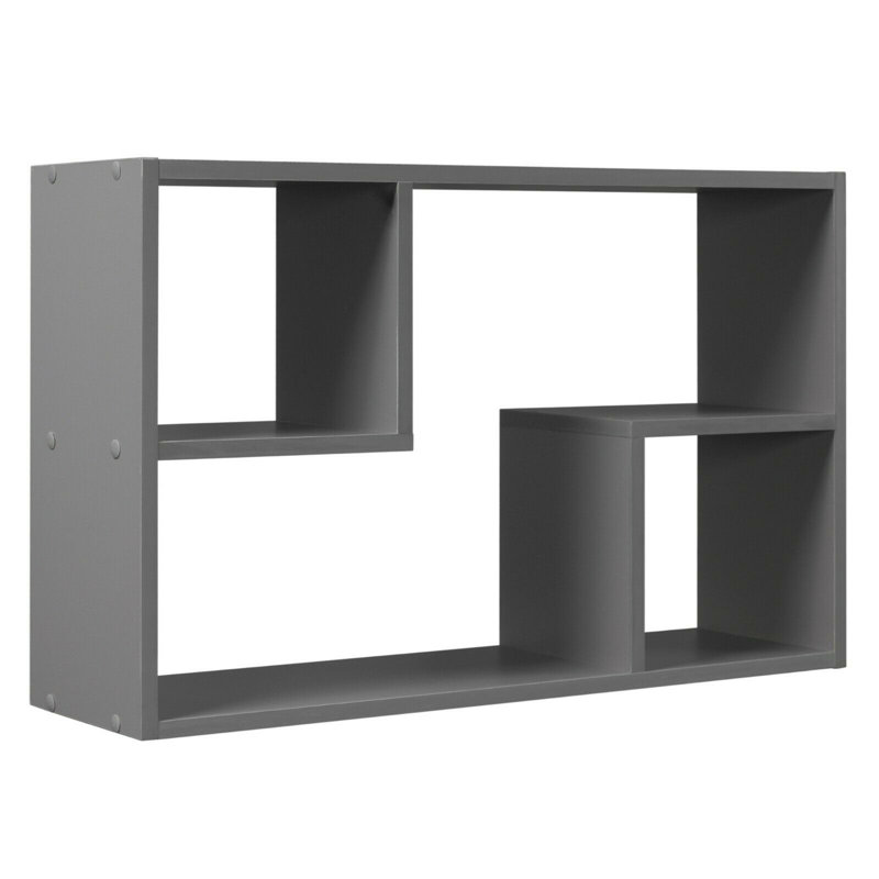 Bonview 3 Piece Floating Shelf, Grey
