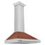 ZLINE 36 in. Convertible Stainless Steel Range Hood with Copper Shell and Handle (KB4STX-C-36)