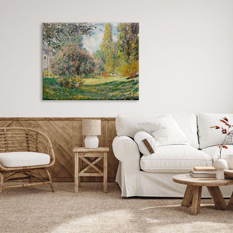 Impressionniste impressionnant sur toile, impressionnant, H 36 po x l 48 po x P 1,5 po