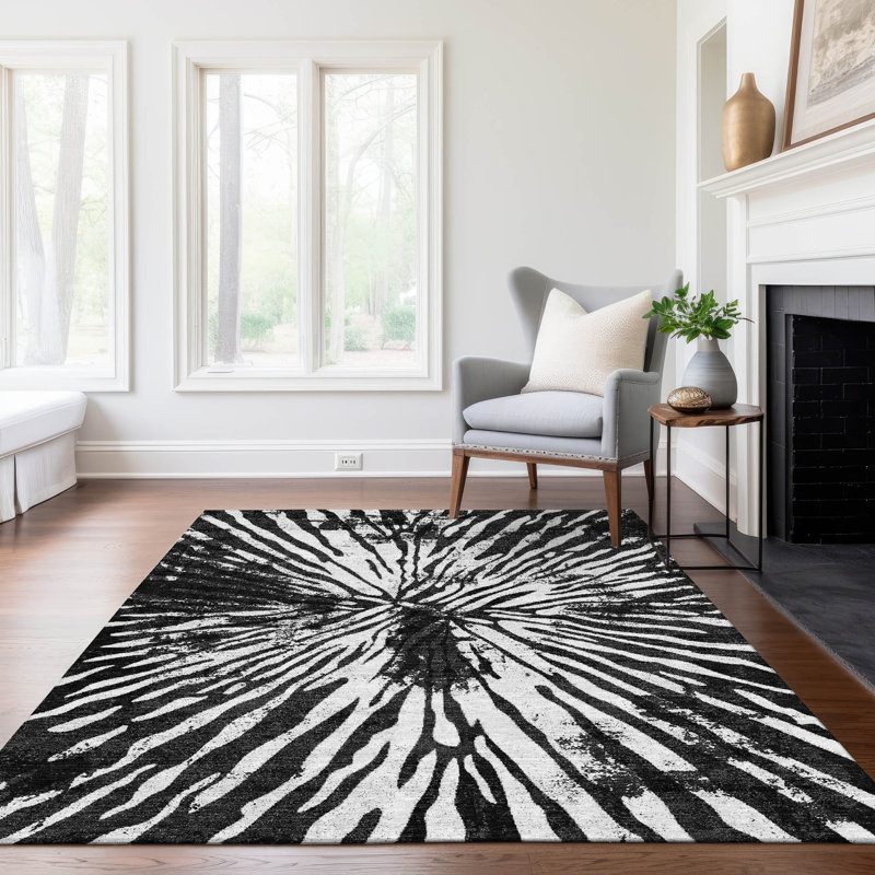 Tapis antidérapant Charice, Rectangle 10' x 14'