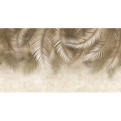 Tropical Palm Leaf Wallpaper Mural