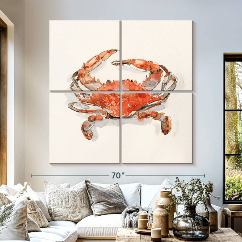 Yarlin Crusty Crab II, 57" H x 57" W