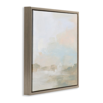 Abstrait paysage neutre moderne