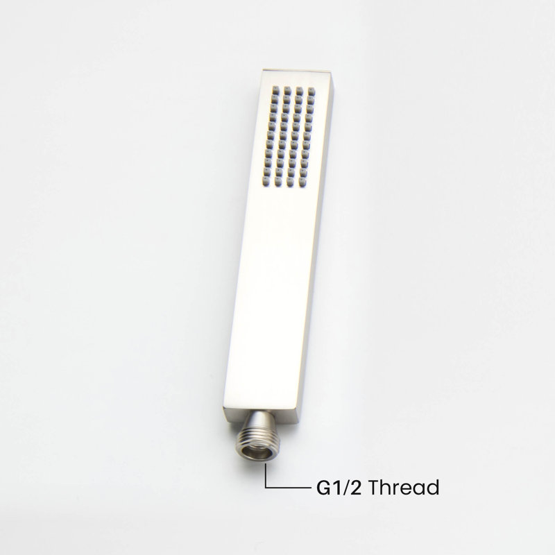 Full/Standard Handheld Shower Head 1.75 GPM GPM, Brushed Nickel