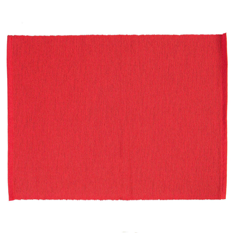 Nicola Spring - Cotton Fabric Placemats, Red