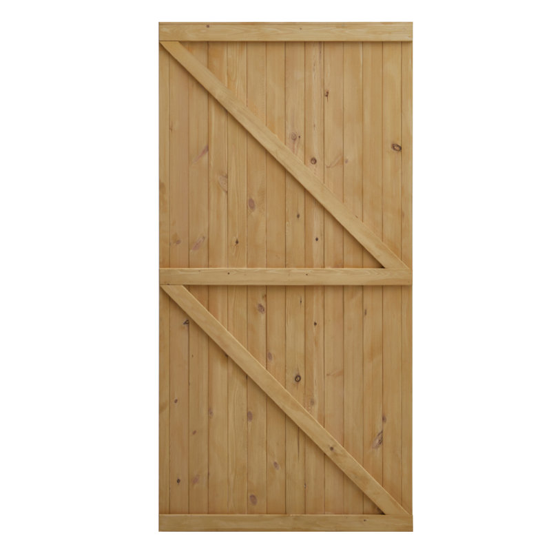 Luana Wood Gate, 183cm H x 91cm W x 2cm D