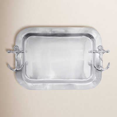 High Seas Rectangle Aluminum Tray