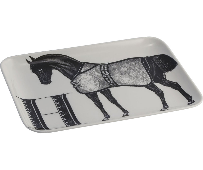 Thomas Paul Alphabet Melamine Platter, H
