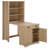 Vero Bookcase With Folding Desk And Cabinet-1955685306