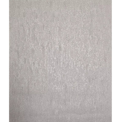 Contemporary Grayish Taupe Gray Worn Out Faux Fabric Plaster Textured Wallpaper