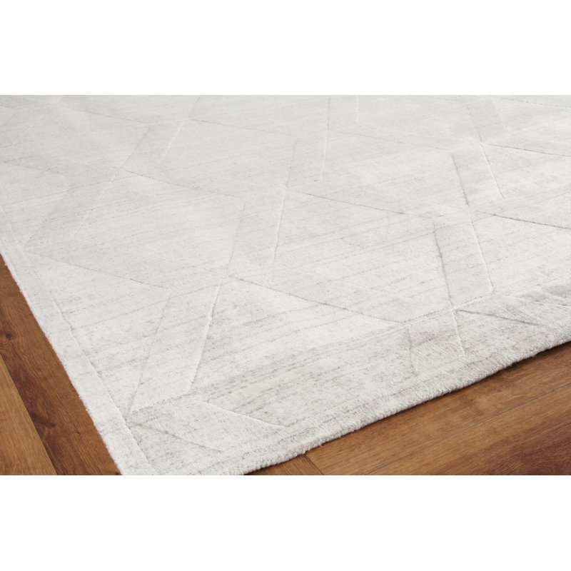 Castelli Chevron Hand-Loomed Ivory Area Rug, Rectangle 14' x 18'