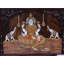 Déesse Gajalakshmi | Peinture de MySore | Peinture sur bois de MySore
