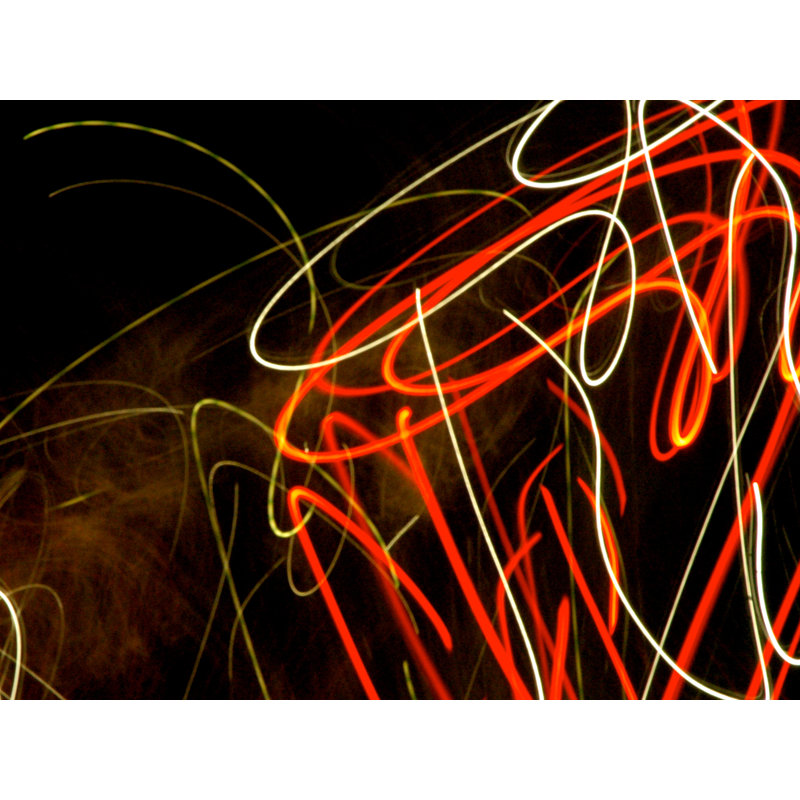 Light Graffiti #3 Print by Adam Sherbell, 25.25" H x 31.25" W