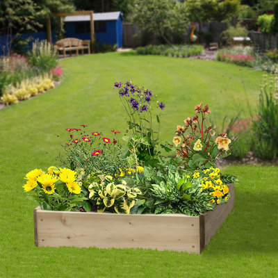 Charlie Raised Bed 60 x 60cm, Height 15cm