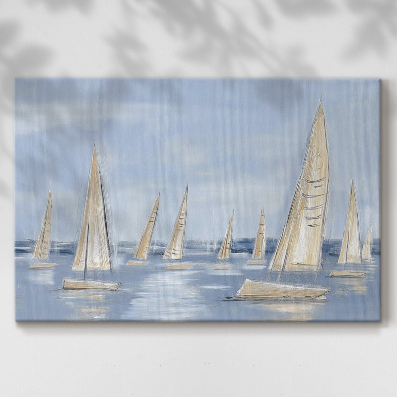 Nautical Series-VIII - Cavas enveloppés de galerie, 12 x 18