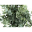 2 pièces 11 "plantes d'herbe d'eucalyptus, verdure décorative intérieure dans des pots noirs, plantes réglables hautes herbes artificielles, longue durée