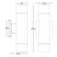 Applique murale d'extérieur à 2 ampoules H 13 po Stinnett-28658549