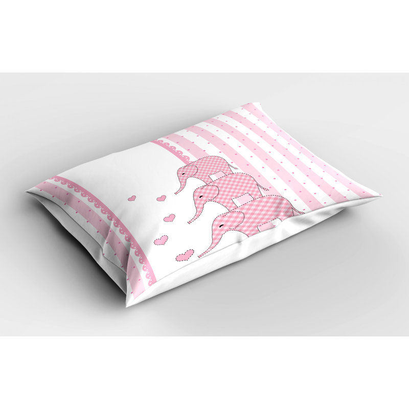 Nursery Polyester Striped Sham Set, Twin