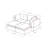 Borror 66.9'' Modular-919110477