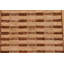Tapis beige rectangulaire en laine noué à la main à motif géométrique 6 pi x 8 pi 9 po Paralee