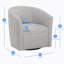 Fauteuil demi-tonneau pivotant-820737646
