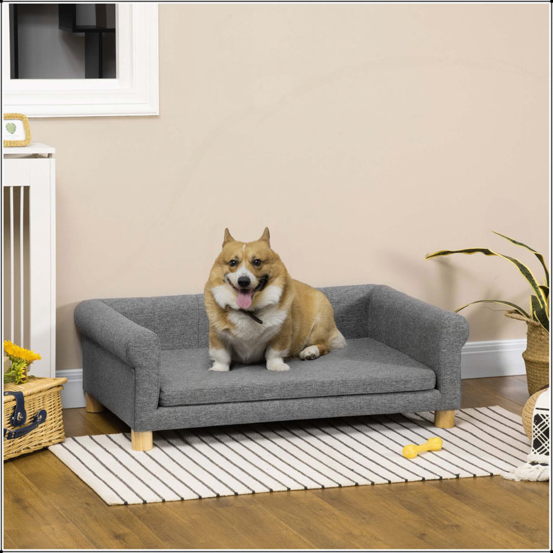 Canapé-lit pour chien moderne et confortable PawHut
