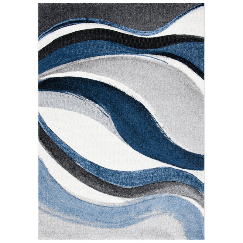 Abstract Area Rug, Rectangle 69 x 122 cm