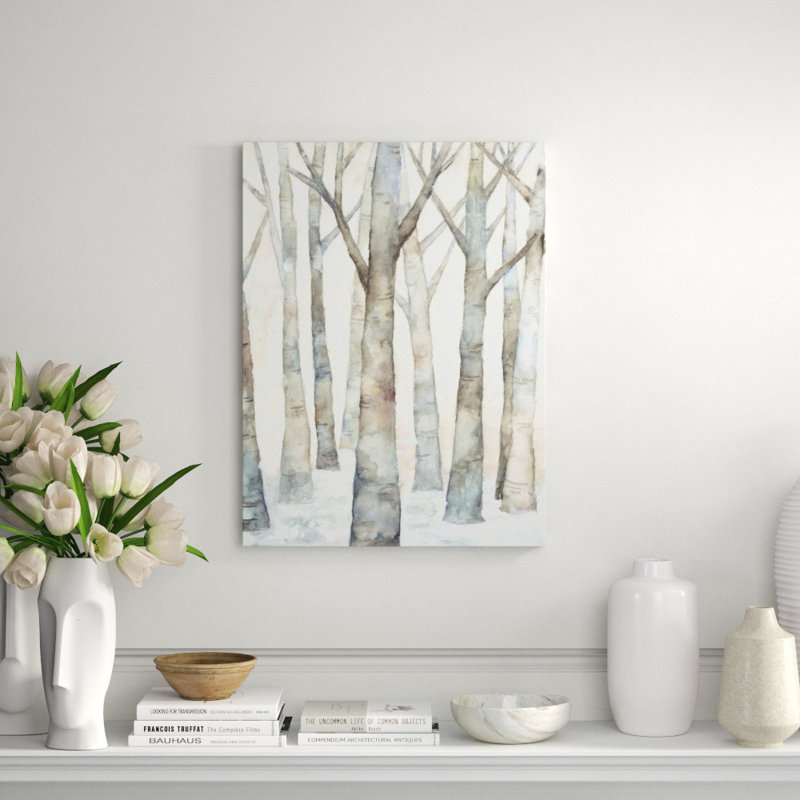 Winterfresh Painting by Beverly Fuller, Knife Gel, 63" H x 47" W x 1.5" D