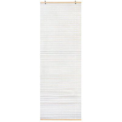 Rice Paper Cordless Window Shade Blinds - White - 48" Wide