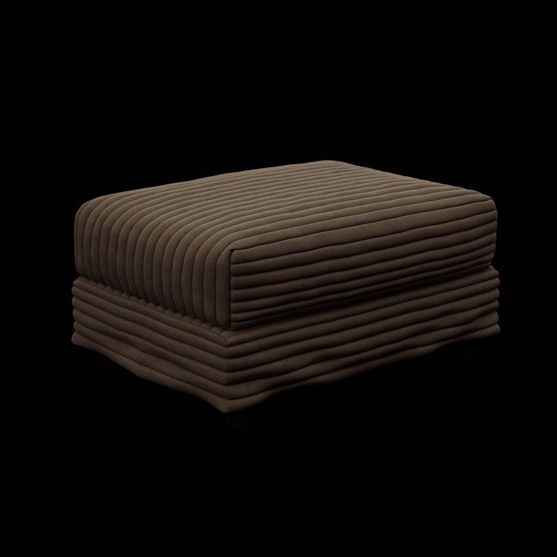 Repose-pieds simple pour salons, appartements, bureaux, Chameau