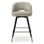 Cliff Upholstered Stool with Metal Frame-1029637395