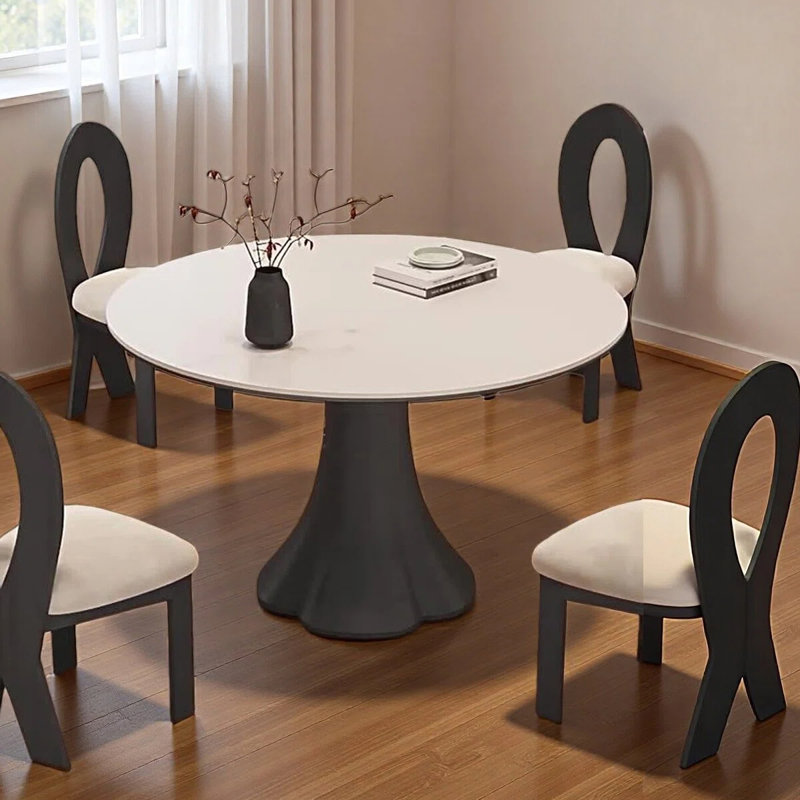 Table de salle à manger, H 29,53 po x L 53,15 po x l 53,15 po